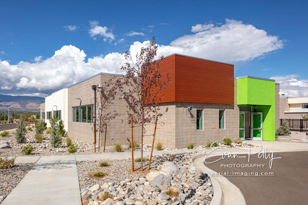 Exterior Photography of completed construction at Life Church Reno, NV