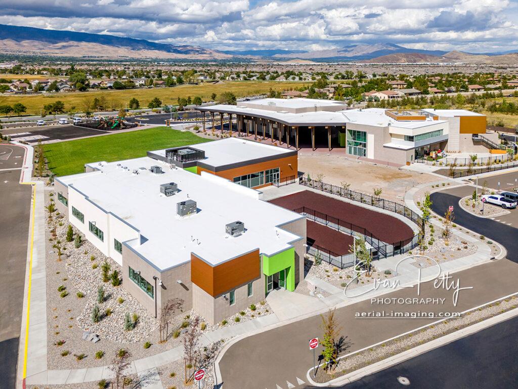 Life Church Older & New Drone View