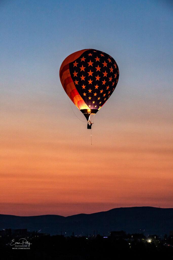 Balloons at the Great Reno Balloon Race 2025