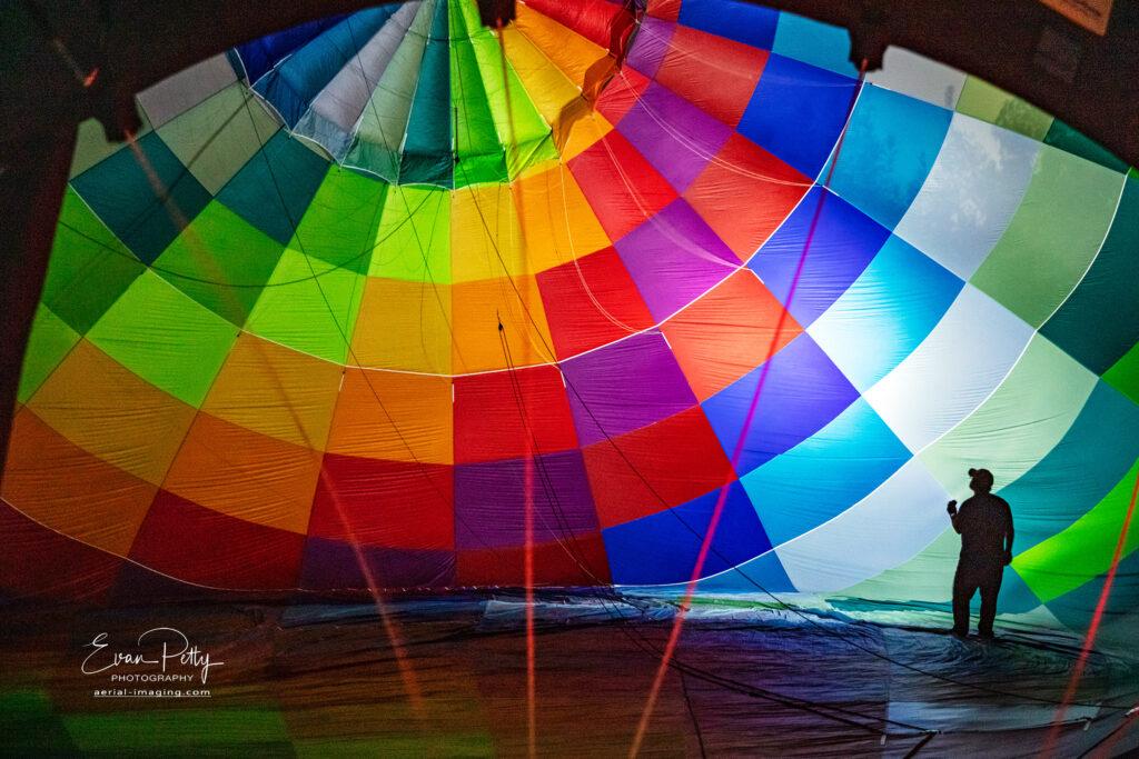 Balloon Inspection Great Reno Balloon Race 2025