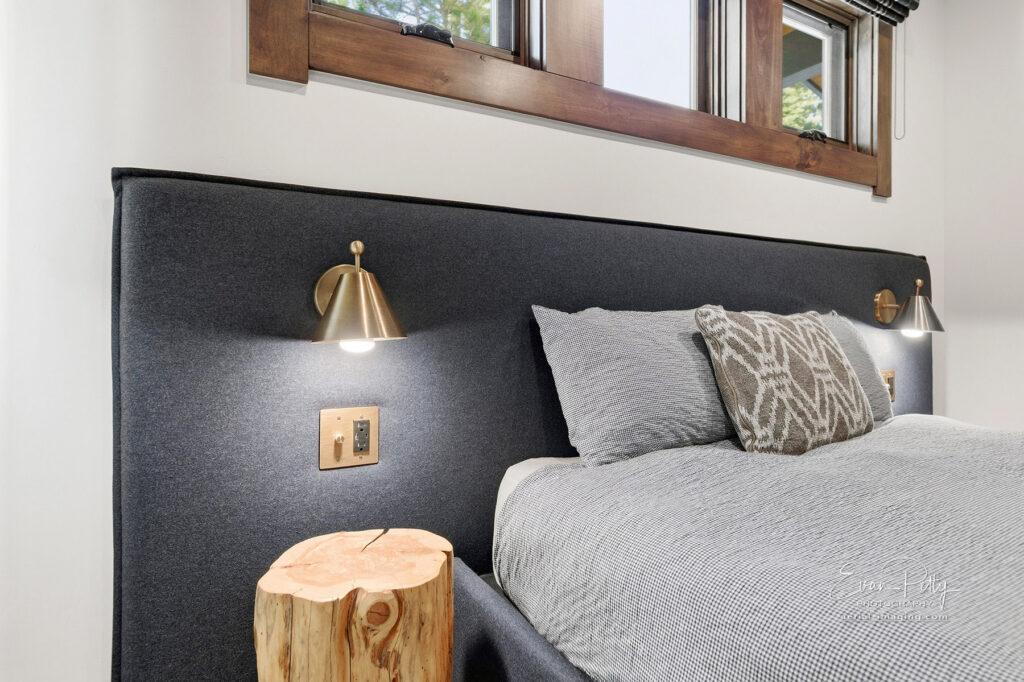 Custom Headboard bedroom photography
