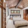 Interior Real Estate Bedroom photography Truckee, CA Mardis Camp