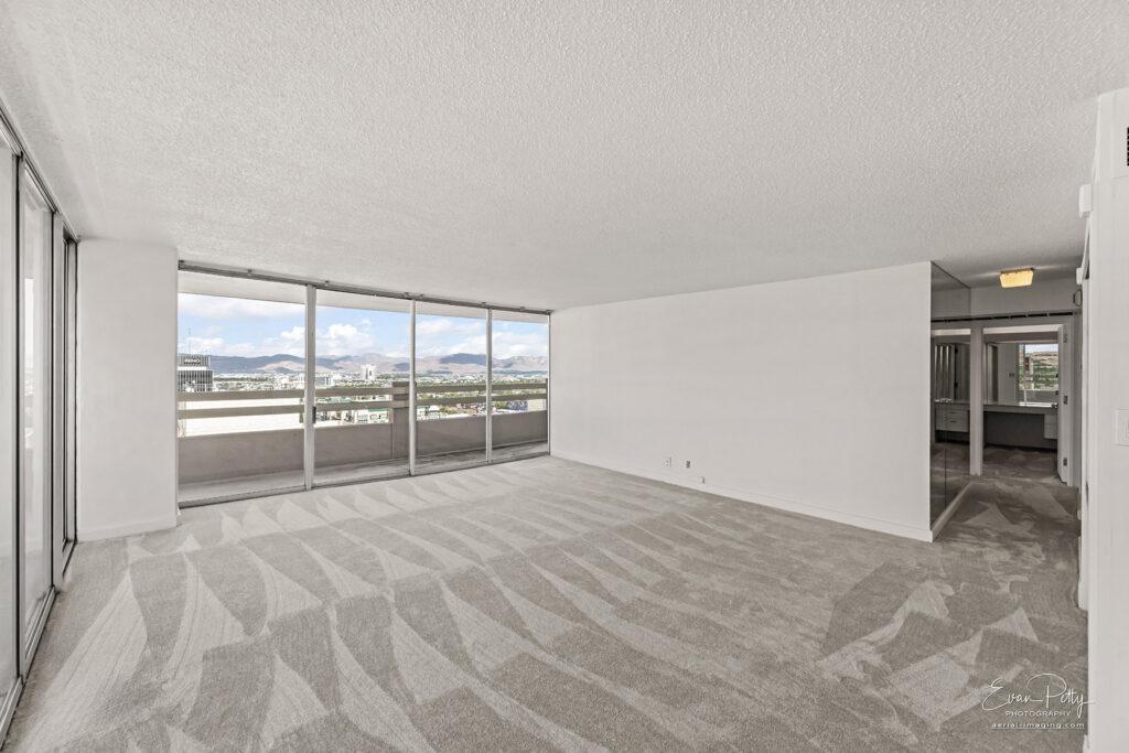 Large room with windows