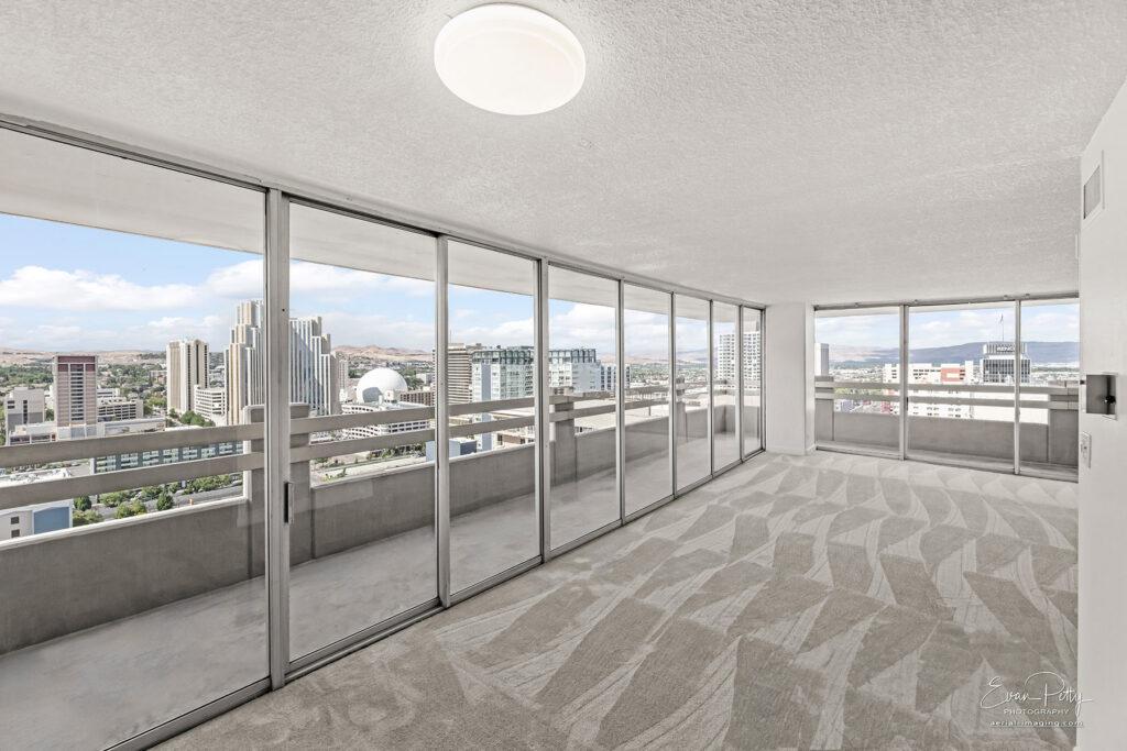 Living room window area