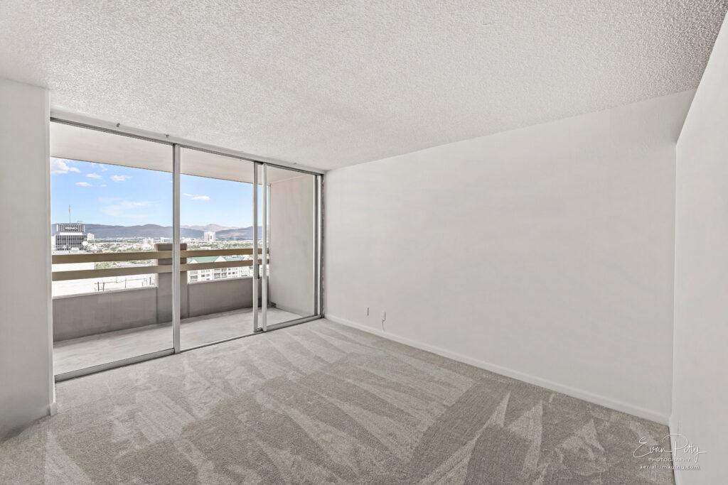 Interior bedroom space