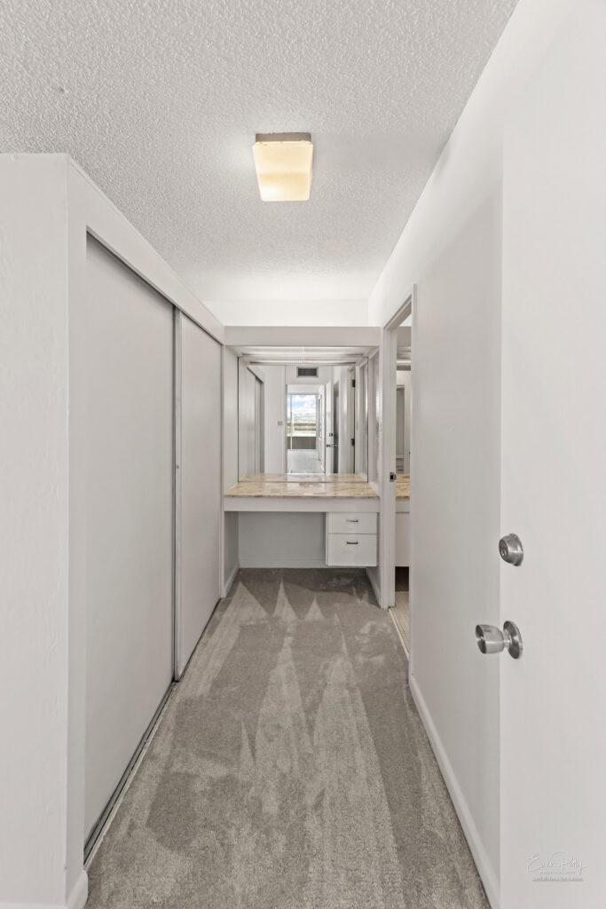Hallway area from bedroom