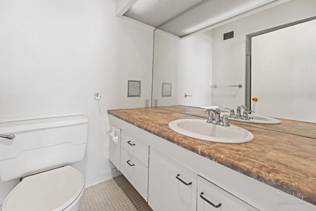 Bathroom view of sink