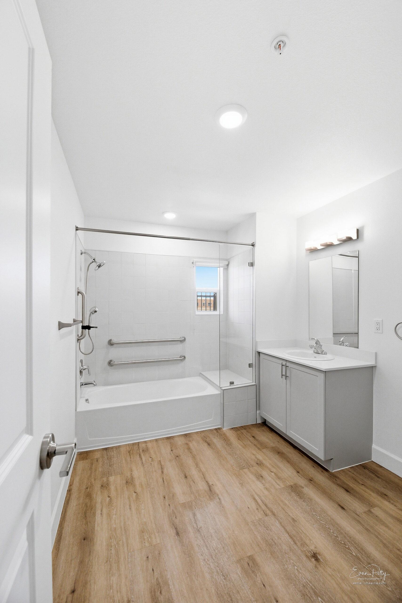Bathroom area