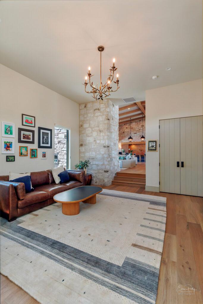 Family room interior space.
