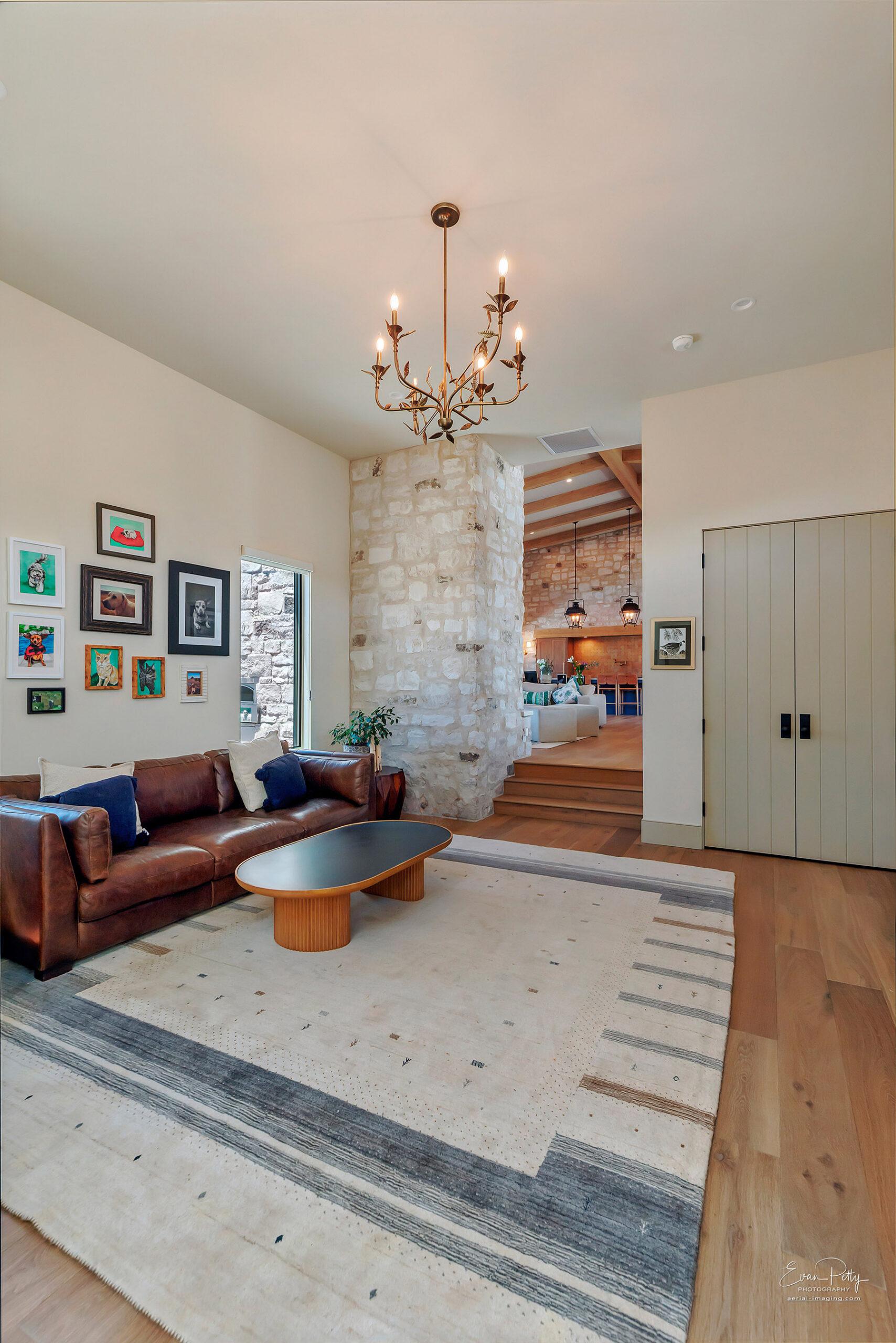 Family room interior space.