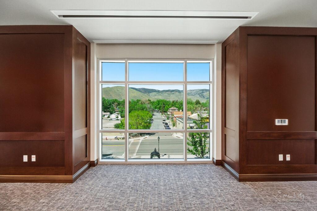 Nevada State Legislature building windows