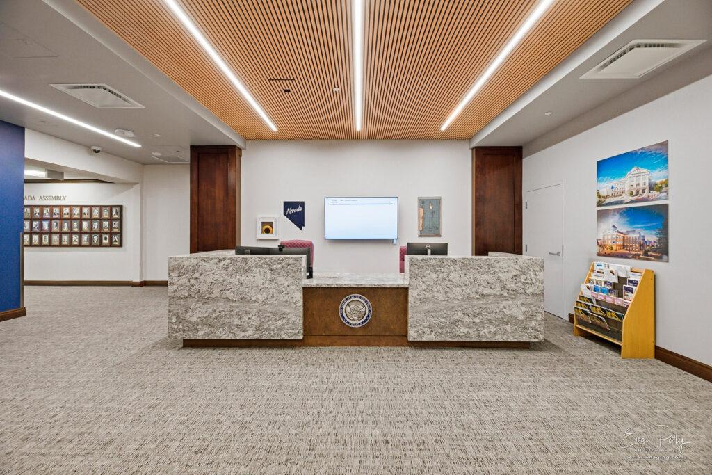 Nevada State Legislature entrance area