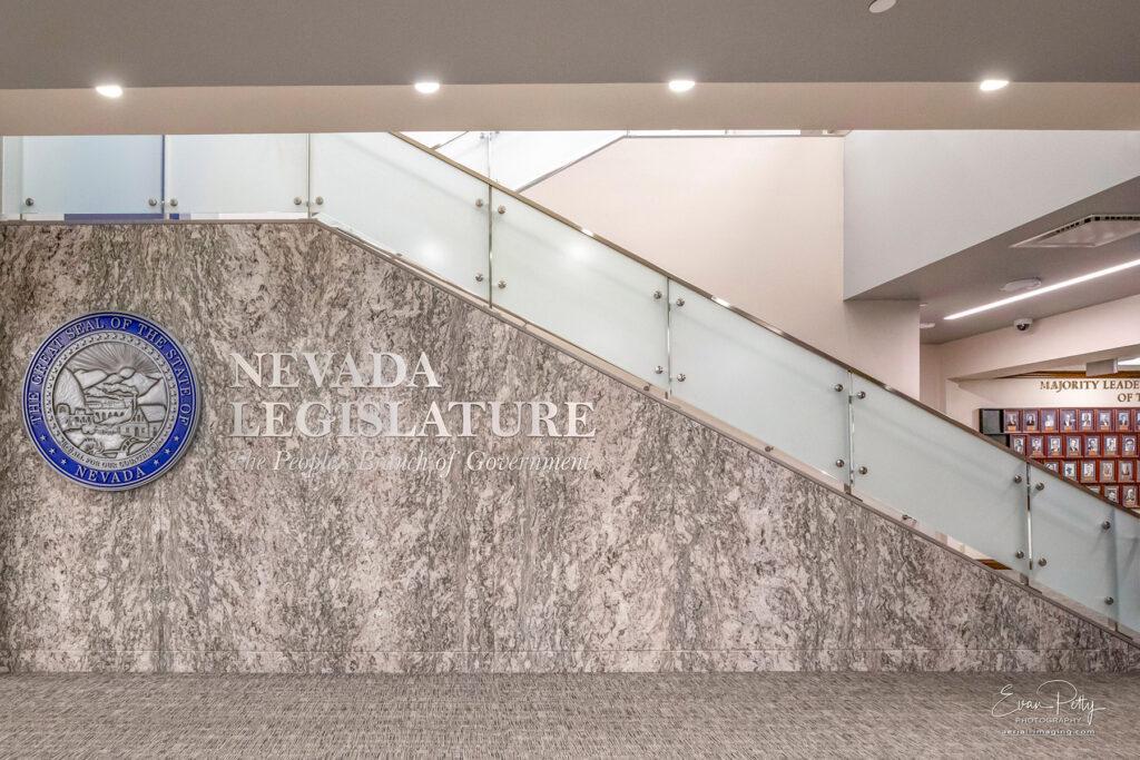 Nevada State Capitol exterior photography