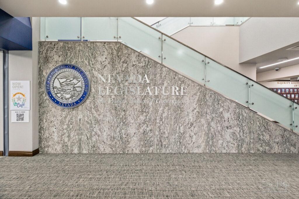 Nevada State Capitol exterior photography