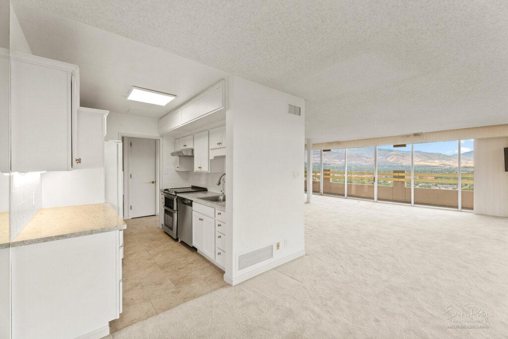 Bedroom view at Arlington Towers