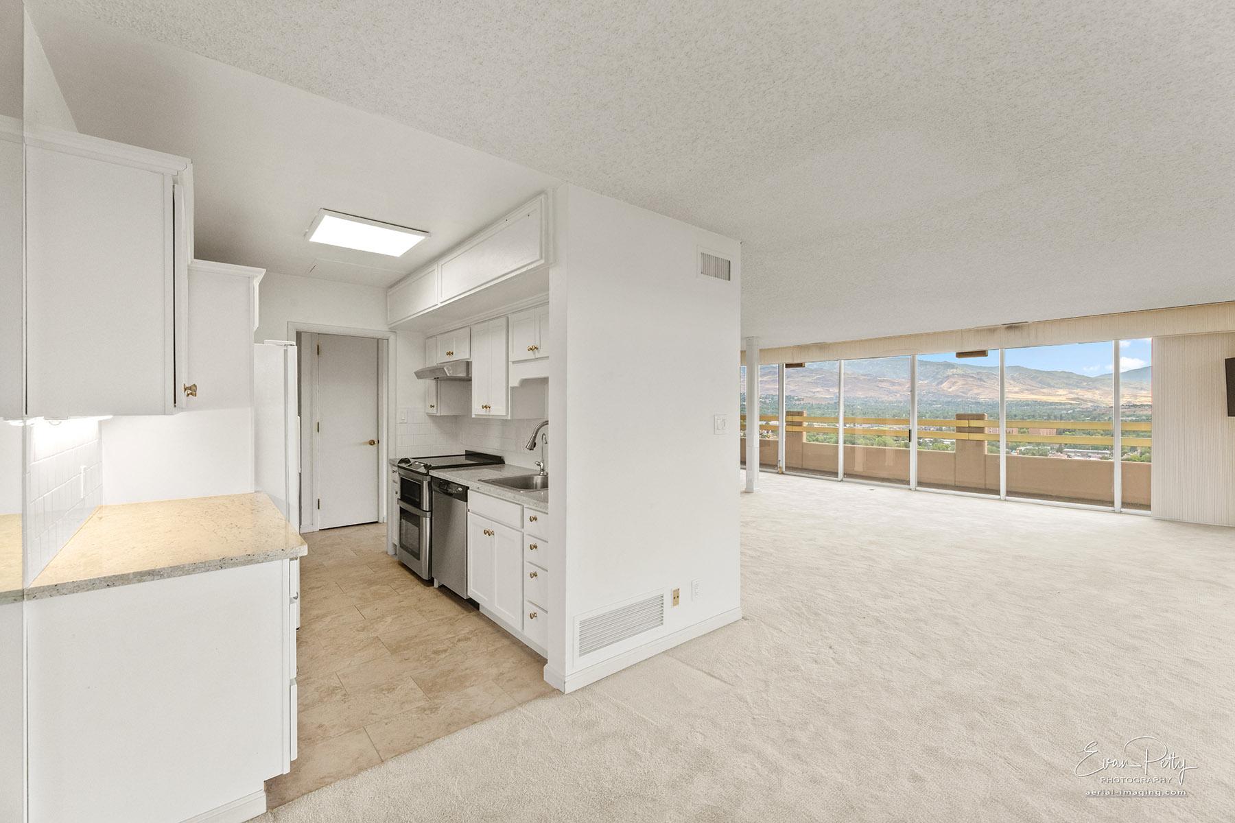 Bedroom view at Arlington Towers