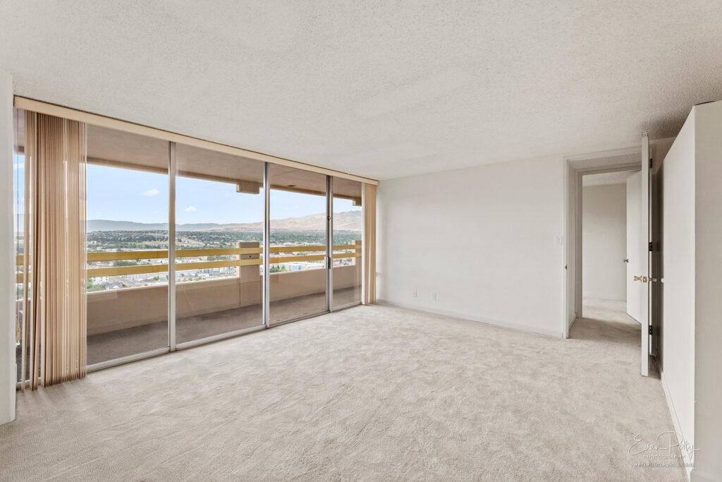 Bedroom view of Arlington Towers
