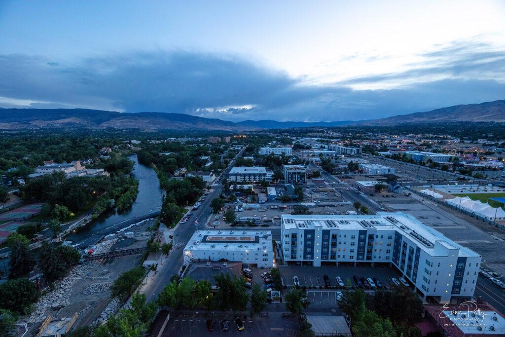 Sunset view from Arlington Towers