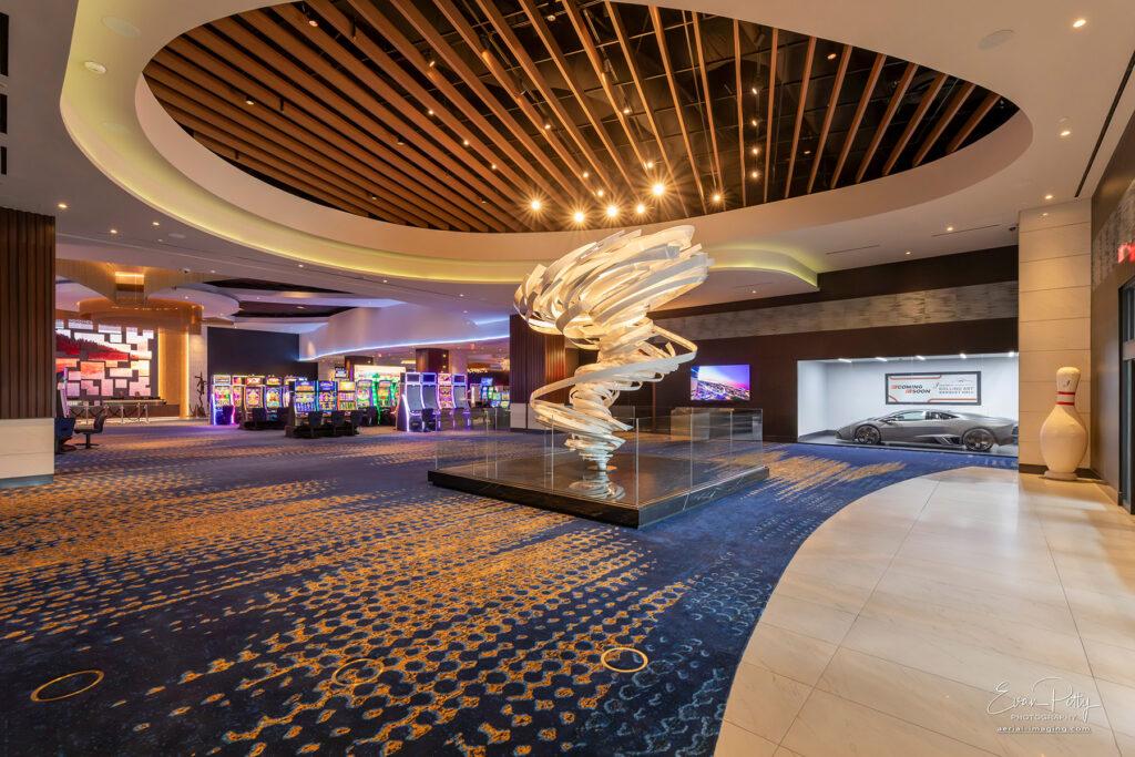 J Resort Reno hotel interior photography of new interiors