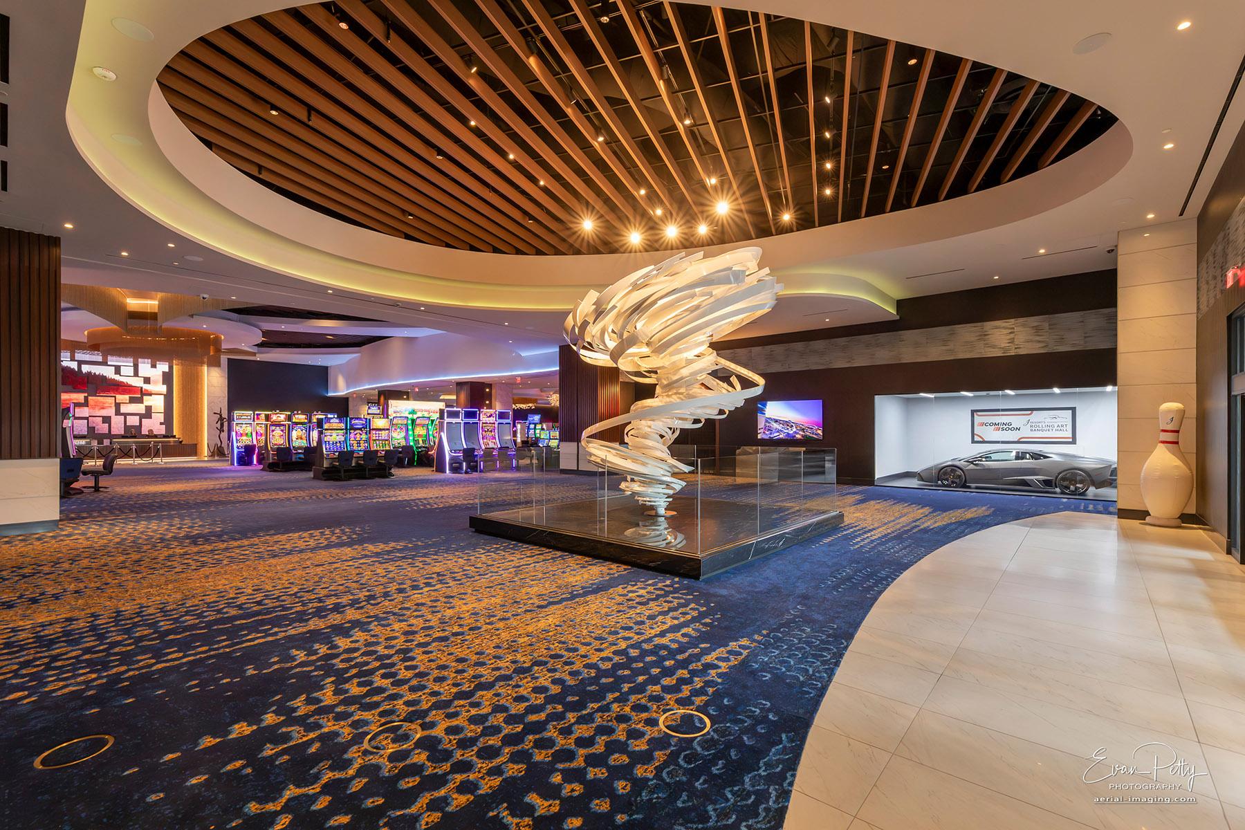 J Resort Reno hotel interior photography of new interiors