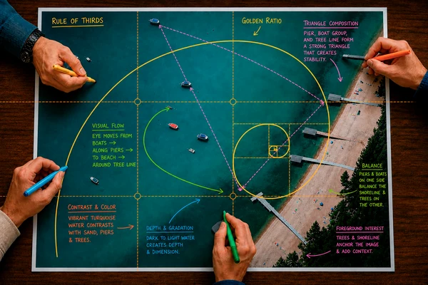 This is when you need aerials for your presentation