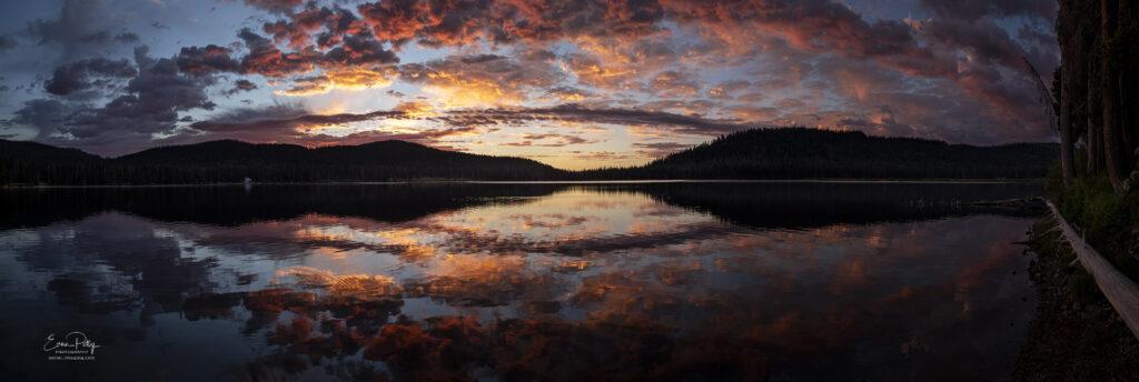 Sunrise Photo capture pink clouds